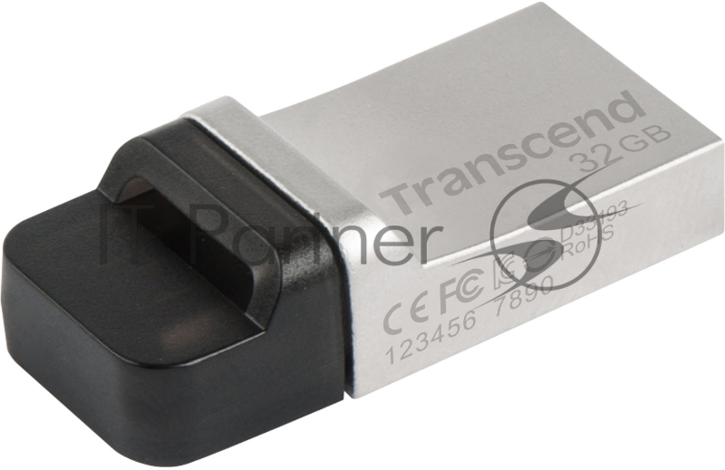 Накопитель USB flash 32ГБ Transcend JetFlash 880S OTG TS32GJF880S (USB3.0)
