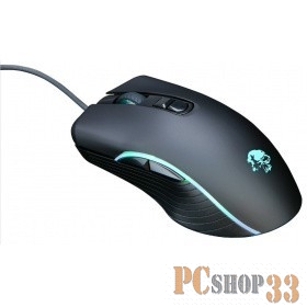 Мышь Oklick 708G MYSTERY черный оптическая (3200dpi) USB (7but)