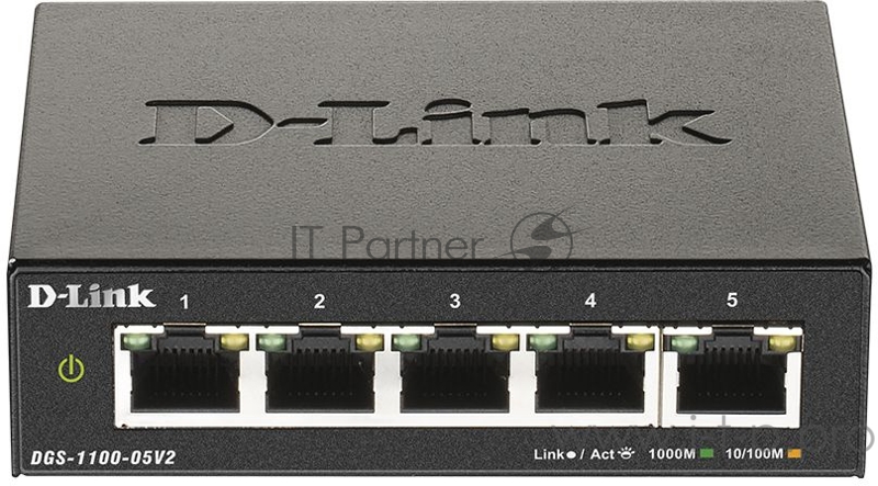 L2 Smart Switch with 5 10/100/1000Base-T ports2K Mac address, 802.3x Flow Control,32 802.1Q VLAN, VID range 1-4094, Jumbo 9216 bytes, IGMP Snooping