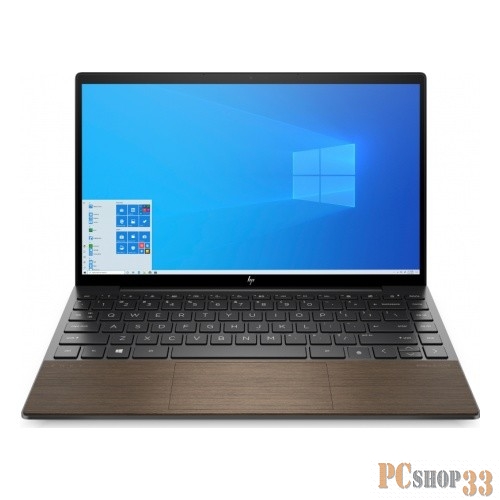 Ноутбук HP Envy 13-ba1010ur 13.3(1920x1080 IPS)/Intel Core i5 1135G7(Ghz)/8192Mb/512PCISSDGb Iris Xe /Cam/WiFi/51WHr/war 1y/Nightfall Black - wood/W10 + Fingerprint reader