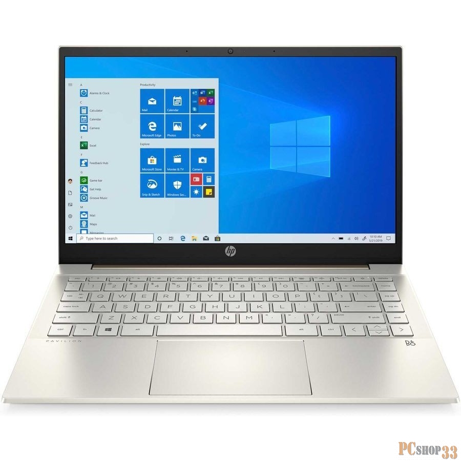 Ноутбук HP Pavilion 14-dv0034ur <2X2W0EA> i5-1135G7 (2.4)/16G/512G SSD/14.0FHD AG IPS/Int:Intel Iris Xe/noODD/Win10 (Warm Gold)