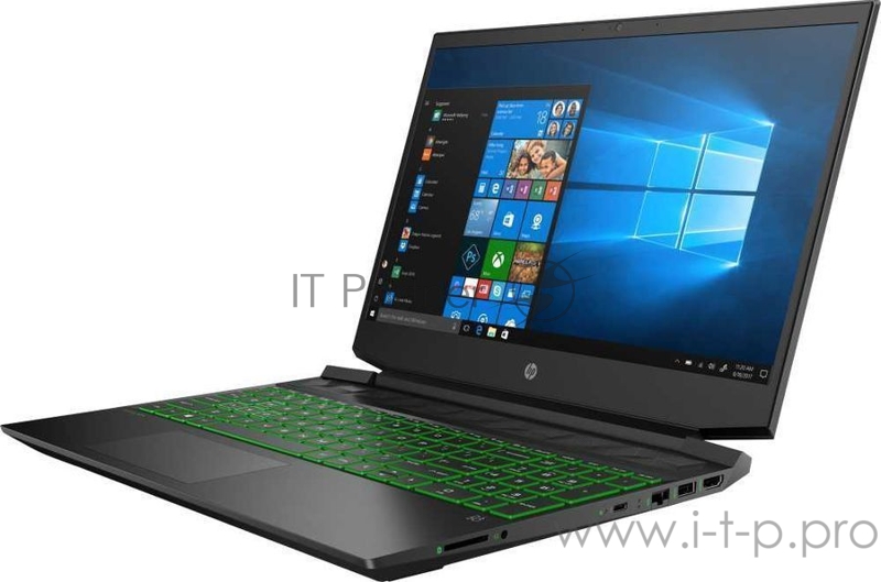 Ноутбук HP Pavilion Gaming 15-dk1094ur Core i5 10300H/8Gb/SSD512Gb/NVIDIA GeForce GTX 1650 Ti 4Gb/15.6/IPS/FHD (1920x1080)/Windows 10/black/WiFi/BT/Cam
