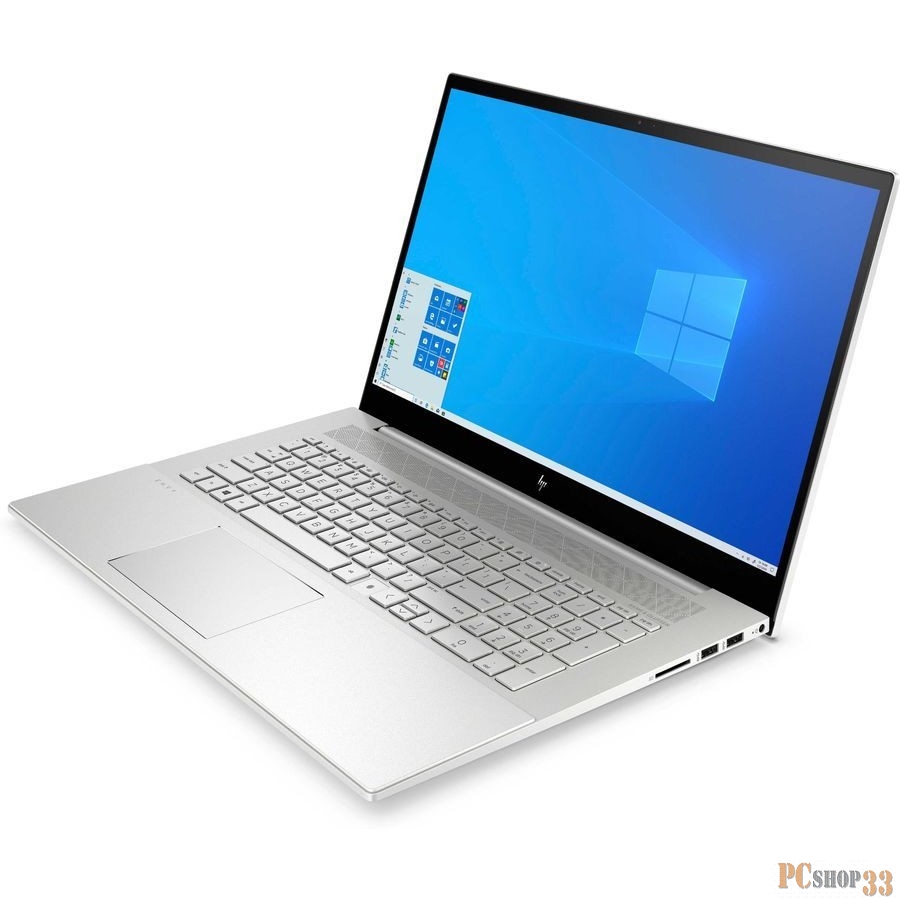 Ноутбук HP ENVY 17-cg1011ur <2X2J0EA> i5-1135G7 (2.4)/16G/512G SSD/17.3FHD AG IPS 60Hz/Int:Intel UHD/Backlight/FPR/Win10 Natural silver