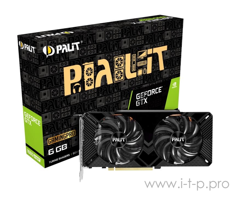 Видеокарта PCIE16 GTX1660 SUPER 6GB W/O LED GTX1660S GP 6G PALIT