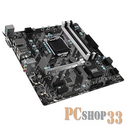 Материнская плата MSI B250M BAZOOKA RTL{LGA1151, B250 4xDDR4-2133 PCI-Ex16 HDMI/DVI 8ch 6xSATA3 M2 3xUSB3 GLAN mATX}
