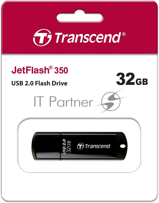Накопитель USB flash 32ГБ Transcend JetFlash 350 TS32GJF350 (USB2.0)