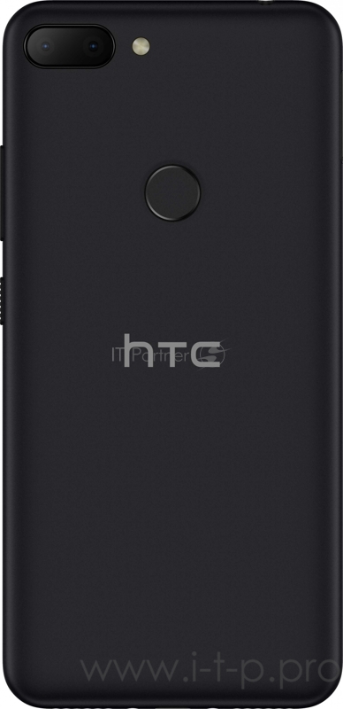 Смартфон HTC Wildfire E lite 16Gb 2Gb черный моноблок 3G 4G 2Sim 5.45 720x1440 Android 10 8Mpix 802.11 a/b/g/n/ac GPS GSM900/1800 GSM1900 MP3 FM microSD max128Gb