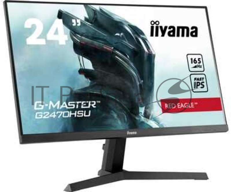 Монитор жидкокристаллический Iiyama Монитор LCD 23.8 16:9 1920х1080(FHD) IPS, nonGLARE, 250cd/m2, H178°/V178°, 1100:1, 80M:1, 16.7M, 0,8 ms, HDMI, DP, USB-Hub, Height adj, Tilt, Speakers, 3Y, Black