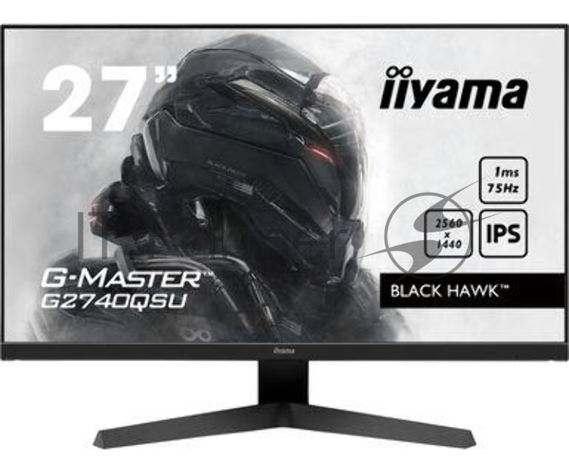 Монитор жидкокристаллический IIYAMA Монитор LCD 27 16:9 1920х1080(FHD) IPS, nonGLARE, 250cd/m2, H178°/V178°, 1100:1, 80M:1, 16.7M, 0,8 ms, HDMI, DP, Tilt, Speakers, Audio out, 3Y, Black