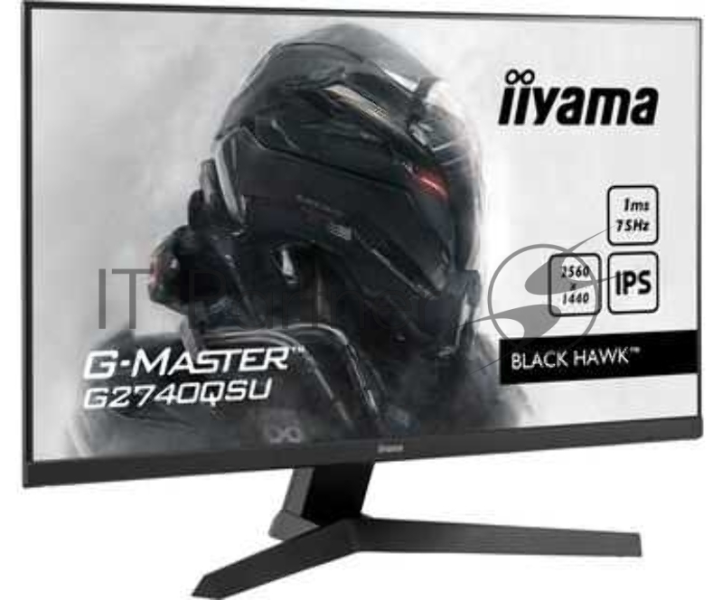 Монитор жидкокристаллический IIYAMA Монитор LCD 27 16:9 1920х1080(FHD) IPS, nonGLARE, 250cd/m2, H178°/V178°, 1100:1, 80M:1, 16.7M, 0,8 ms, HDMI, DP, Tilt, Speakers, Audio out, 3Y, Black