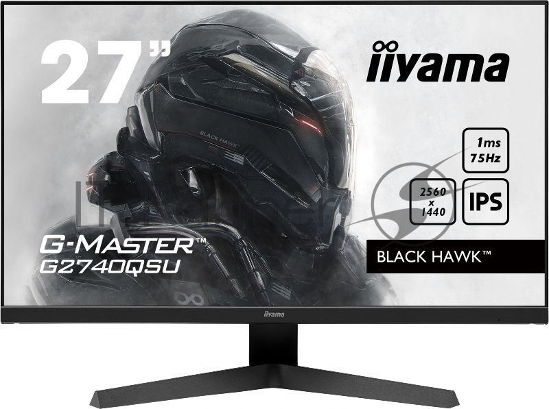 Монитор жидкокристаллический IIYAMA Монитор LCD 27 16:9 1920х1080(FHD) IPS, nonGLARE, 250cd/m2, H178°/V178°, 1100:1, 80M:1, 16.7M, 0,8 ms, HDMI, DP, Tilt, Speakers, Audio out, 3Y, Black
