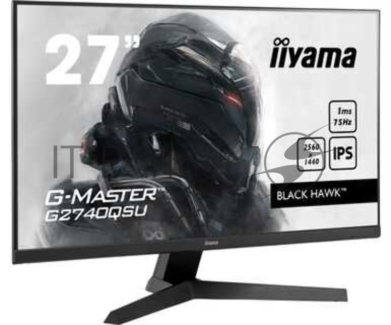 Монитор жидкокристаллический IIYAMA Монитор LCD 27 16:9 1920х1080(FHD) IPS, nonGLARE, 250cd/m2, H178°/V178°, 1100:1, 80M:1, 16.7M, 0,8 ms, HDMI, DP, Tilt, Speakers, Audio out, 3Y, Black