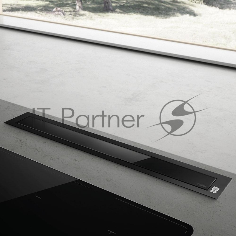 Вытяжка ELICA Вытяжка ELICA/ Встраивается в столешницу, 90см, 1200м3, периметриальное всасывание, пульт ДУ, электронное управление, нержавеющая сталь