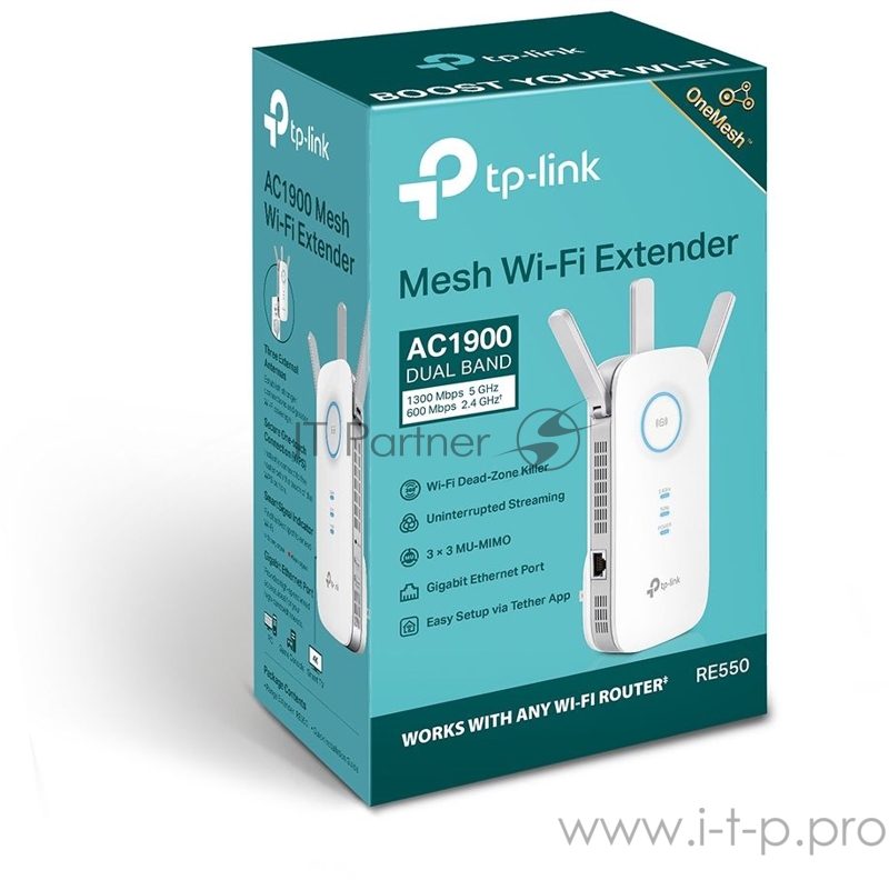 TP-Link RE550 AC1900 Wi-Fi Range Extender