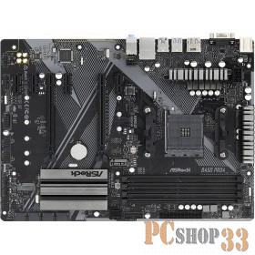 Материнская плата AMD B450 SAM4 ATX B450 PRO4 R2.0 ASROCK