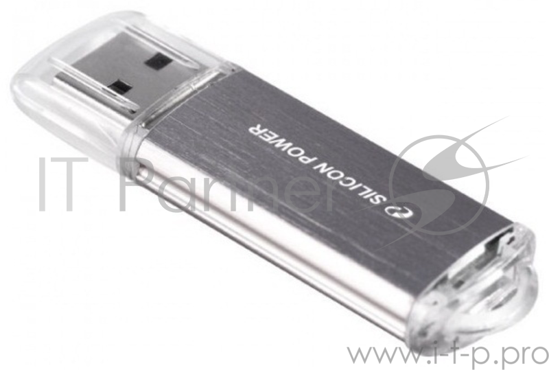 Накопитель USB flash 32ГБ Silicon Power ULTIMA II SP032GBUF2M01V1S, серебр. (USB2.0)