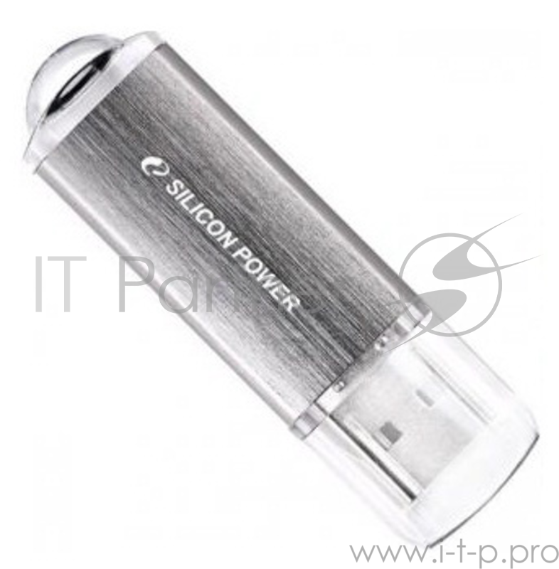 Накопитель USB flash 32ГБ Silicon Power ULTIMA II SP032GBUF2M01V1S, серебр. (USB2.0)