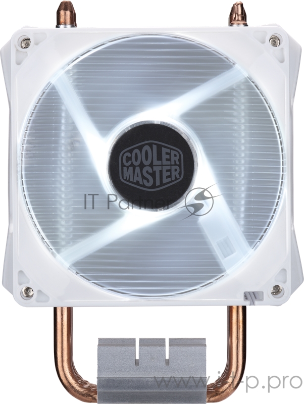 Кулер Cooler Master Hyper H410R White Edition, 600-2000 RPM, 100W, 4-pin, Full Socket Support