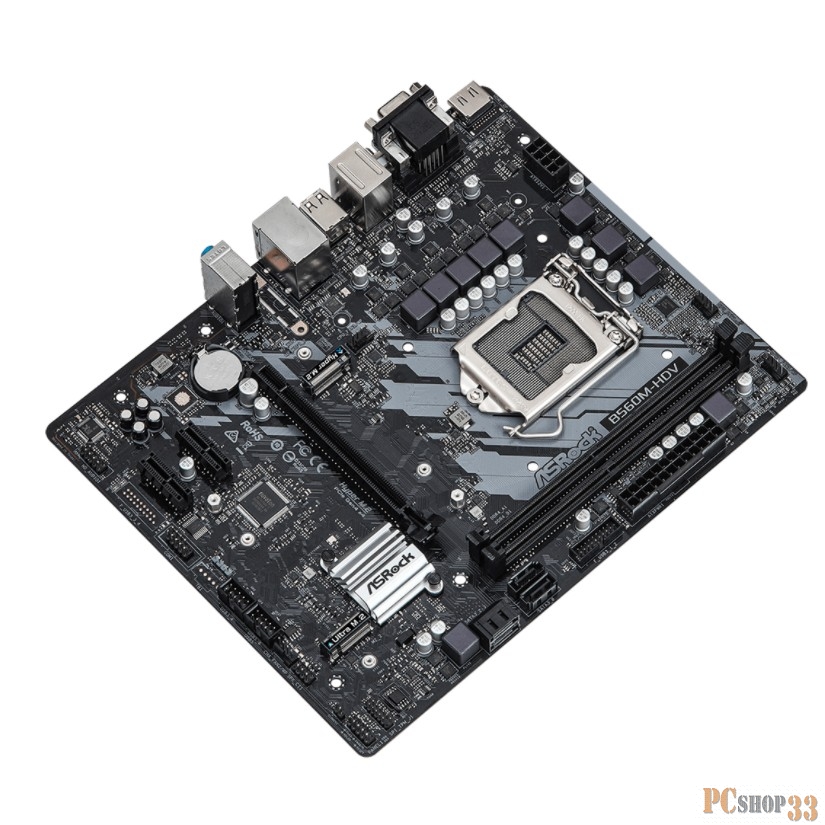 Материнская плата B560 S1200 MATX B560M-HDV ASROCK