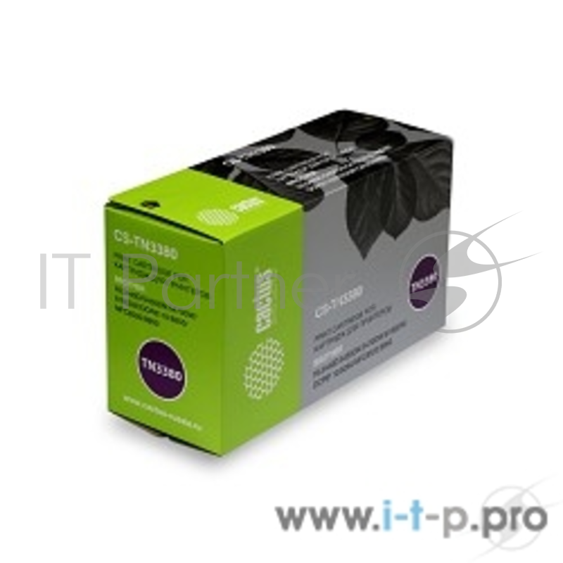 Расходные материалы CACTUS TN-3380 Тонер-картридж Cactus CS-TN3380 для принтеров Brother HL5440D/5450DN/5470DW/6180DW черный 8000 стр