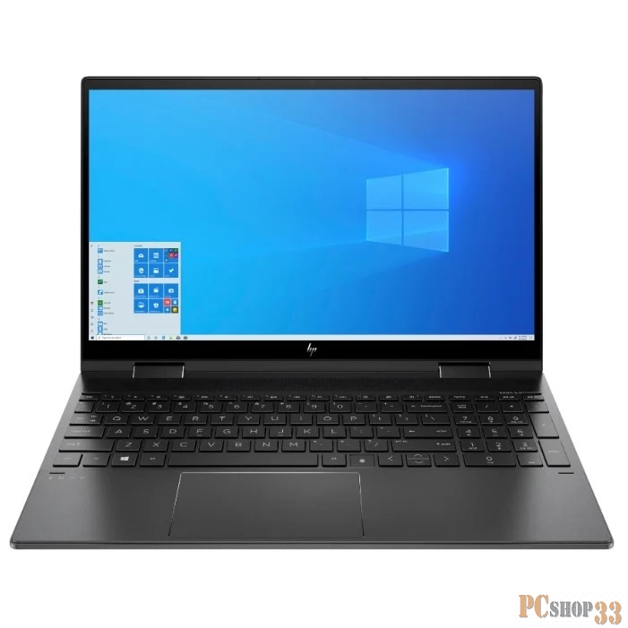 Ноутбук 15.6 FHD Touch HP Envy 15x360 15-ee0012ur black (AMD Ryzen 7 4700U/16Gb/1Tb SSD/Radeon/W10) (22P12EA)