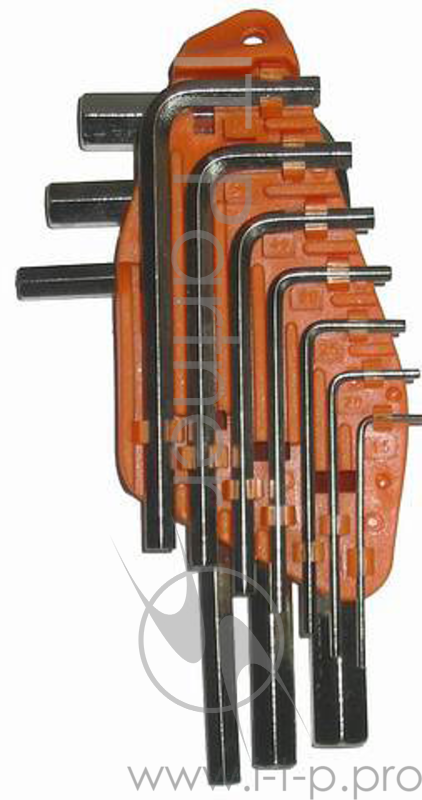 Набор ключей SKRAB 44702 шестигранные, 1.5-10мм, 10шт.