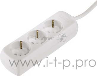 Сетевой фильтр Hama H-30381 1.4м (3 розетки) белый