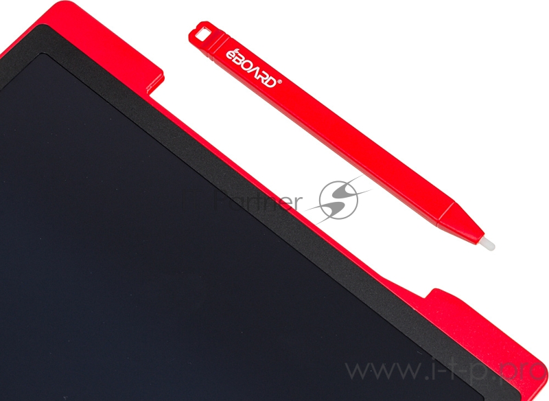 Графический планшет Xiaomi Wicue 12 красный с цветным пером (пишет разными цветами)