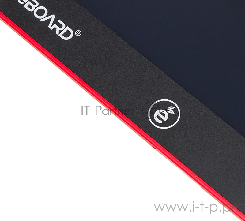 Графический планшет Xiaomi Wicue 12 красный с цветным пером (пишет разными цветами)