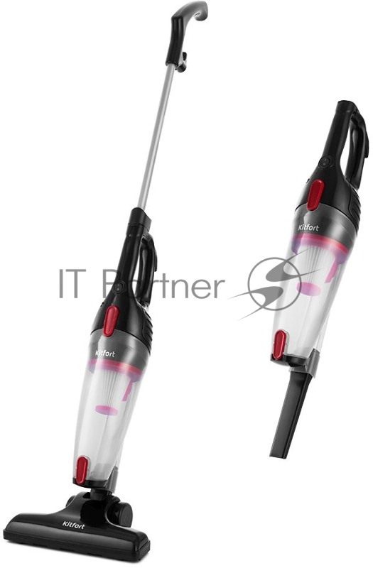 Пылесос ручной Kitfort KT-597-1 600Вт черный/красный