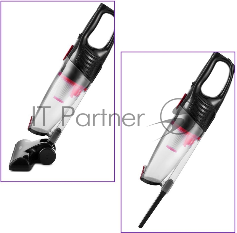 Пылесос ручной Kitfort KT-597-1 600Вт черный/красный