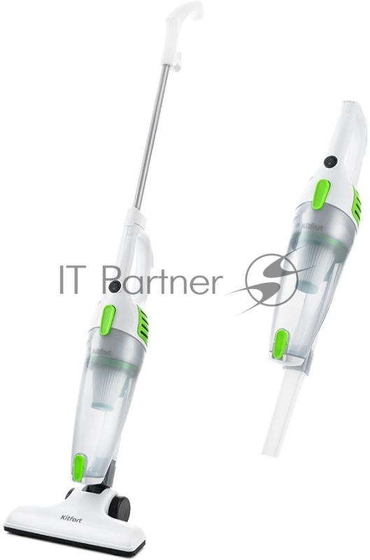 Пылесос ручной Kitfort KT-597-2 600Вт белый/зеленый