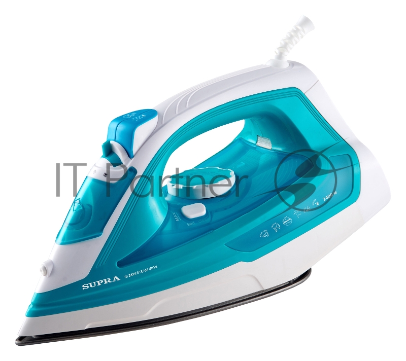 Утюг Supra IS-2414 2400Вт голубой/белый