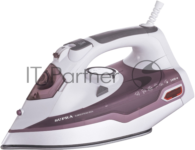 Утюг Supra IS-2412 2400Вт сиреневый/белый