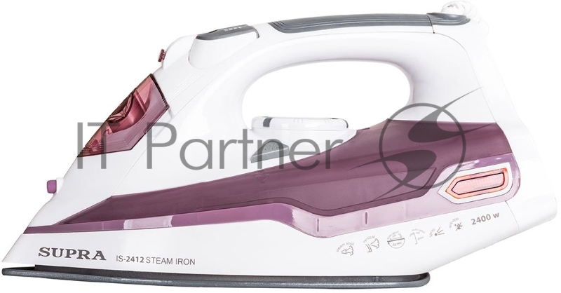 Утюг Supra IS-2412 2400Вт сиреневый/белый