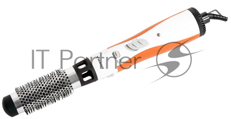 Фен-щетка Supra PHS-2051 1000Вт серый/красный