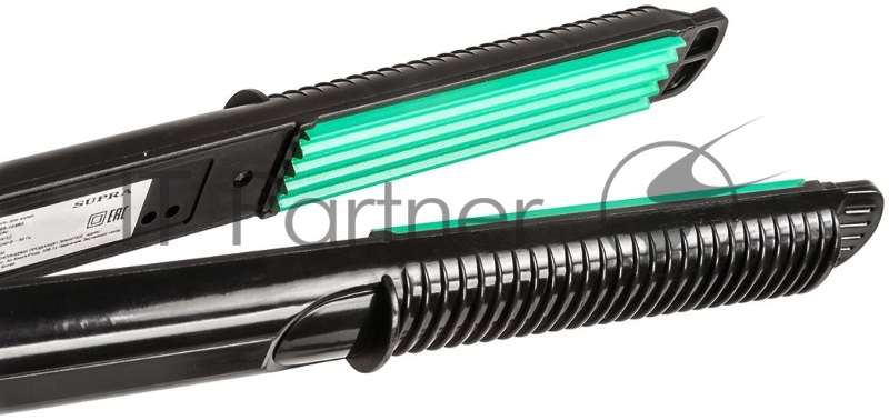 Щипцы Supra HSS-1230G 40Вт макс.темп.:200С покрытие:керамическое черный/бирюзовый