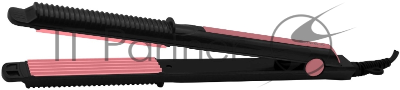 Щипцы Supra HSS-1231G макс.темп.:200С покрытие:керамическое черный/розовый