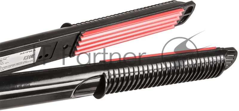 Щипцы Supra HSS-1231G макс.темп.:200С покрытие:керамическое черный/розовый