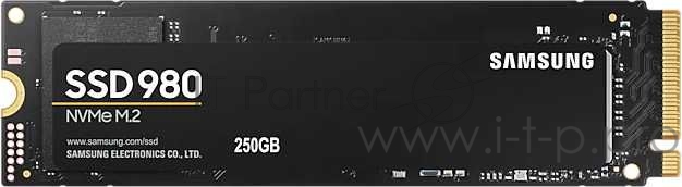 SSD M.2 (PCI-E NVMe) 250 Gb Samsung 980 (R2900/W1300MB/s) (MZ-V8V250BW)