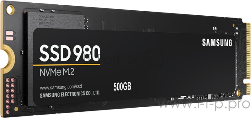 SSD M.2 (PCI-E NVMe) 500 Gb Samsung 980 (R3100/W2600MB/s) (MZ-V8V500BW)
