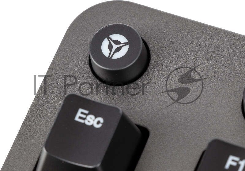 Клавиатура Lenovo Legion K500 RGB механическая черный USB Multimedia for gamer LED (подставка для запястий)