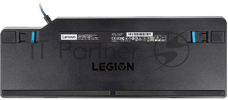 Клавиатура Lenovo Legion K500 RGB механическая черный USB Multimedia for gamer LED (подставка для запястий)