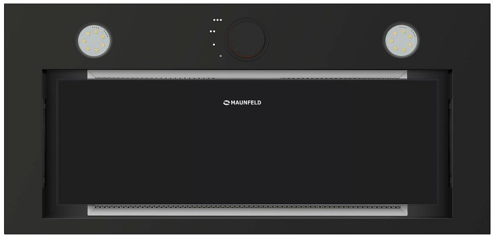 Вытяжка Maunfeld Crosby Rocky 60 черный управление: кнопочное (1 мотор)