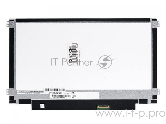 Матрица 11.6 Matte N116BGE-EA2, WXGA HD 1366x768, 30P, cветодиодная (LED), Chi Mei