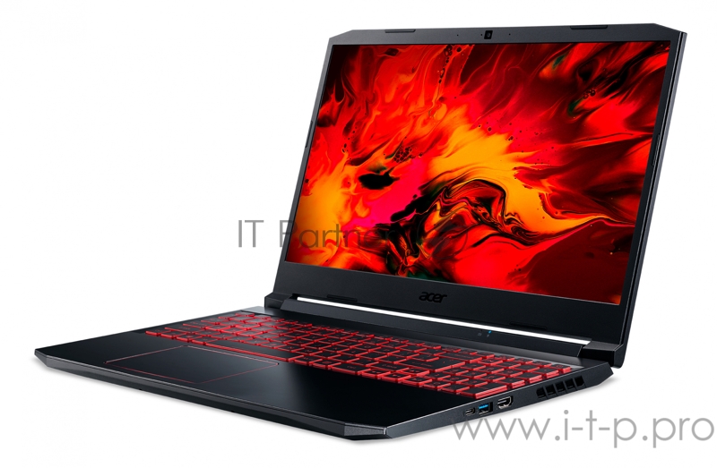 Ноутбук Acer Nitro 5 AN515-55-59KU Core i5 10300H/16Gb/SSD512Gb/NVIDIA GeForce GTX 1660 Ti 6Gb/15.6/IPS/FHD (1920x1080)/Windows 10 Home/black/WiFi/BT/Cam
