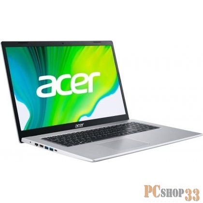 Ноутбук Acer Aspire 5 A517-52-51DR Core i5 1135G7/8Gb/SSD256Gb/Intel Iris Xe graphics/17.3/IPS/FHD (1920x1080)/Windows 10 Professional/silver/WiFi/BT/Cam
