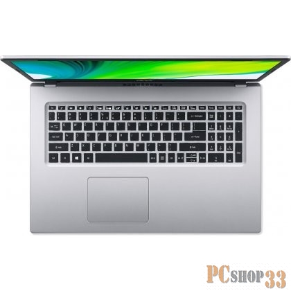Ноутбук Acer Aspire 5 A517-52-51DR Core i5 1135G7/8Gb/SSD256Gb/Intel Iris Xe graphics/17.3/IPS/FHD (1920x1080)/Windows 10 Professional/silver/WiFi/BT/Cam