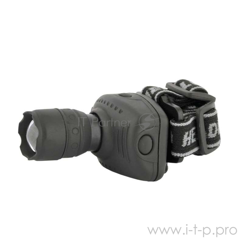 Ultraflash Фонари Ultraflash LED5354 (фонарь налобн, серый, 1 ватт LED, ZOOM, 3 реж, 3XR03, пласт, коробка)