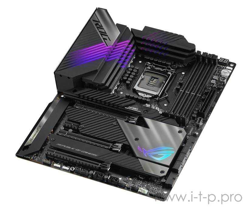 Материнская плата ASUS ROG MAXIMUS XIII HERO, LGA1200, Z590, 4*DDR4 , HDMI+DP, SLI+CrossFireX, SATA3 + RAID, Audio, Gb LAN, USB 3.1*7, USB 2.0*6, ATX 90MB15X0-M0EAY0